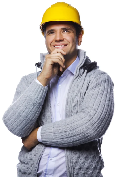 Maestro de construcción.