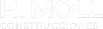 Logo H Moll versión blanco transparente.