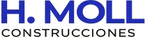 Logo H Moll versión blanco transparente.